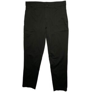 Alo Pants Womens Size 30x32 Regular Chino Comfort Stretch Straight Leg Black